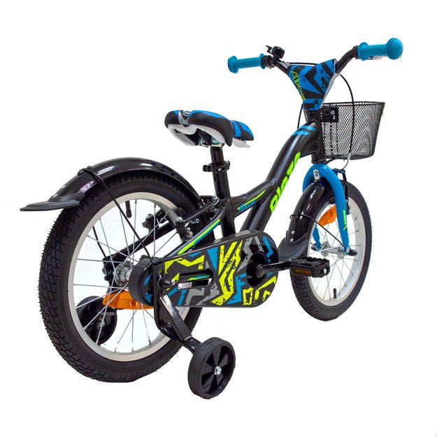 Vaikiškas dviratis 4KIDS Blaze 16  dydis 10  (25.5 cm) (aliuminis, juodos) 2