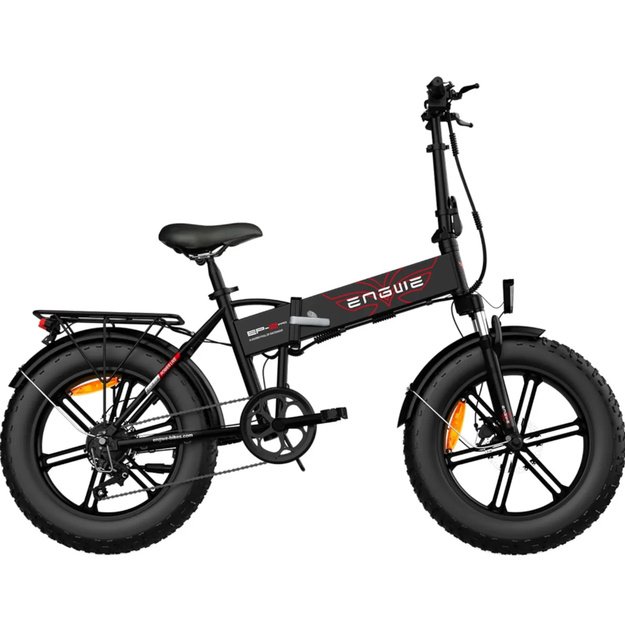 Elektrinis sulankstomas dviratis Engwe EP-2 PRO // 7G 20  (juoda)