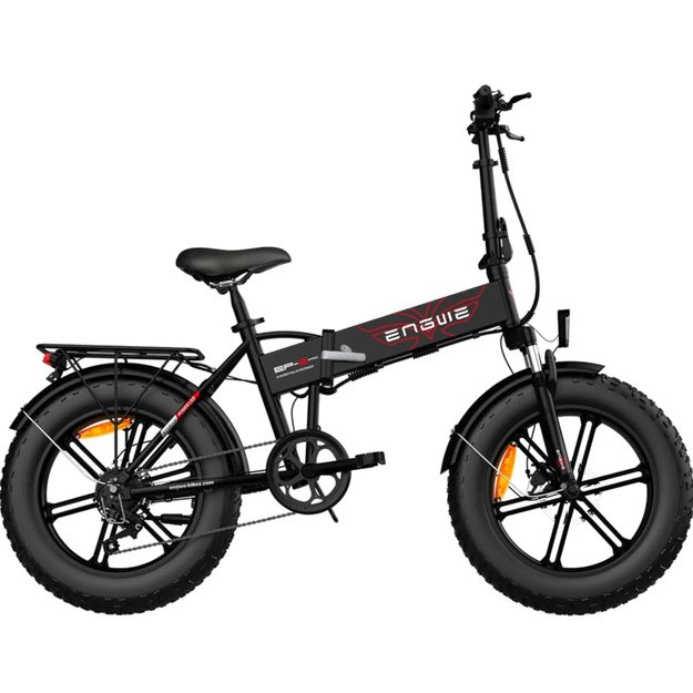Elektrinis sulankstomas dviratis Engwe EP-2 PRO // 7G 20  (juoda)