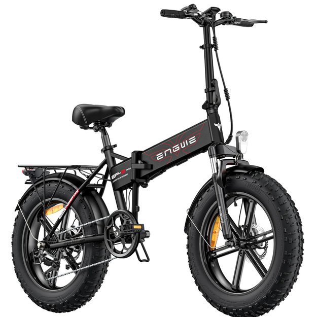 Elektrinis sulankstomas dviratis Engwe EP-2 PRO // 7G 20  (juoda)