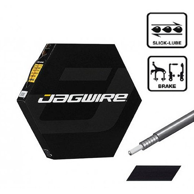 Stabdžių šarvas Jagwire GEX SL // 5 x 1000 mm, su tepalu (juodas)