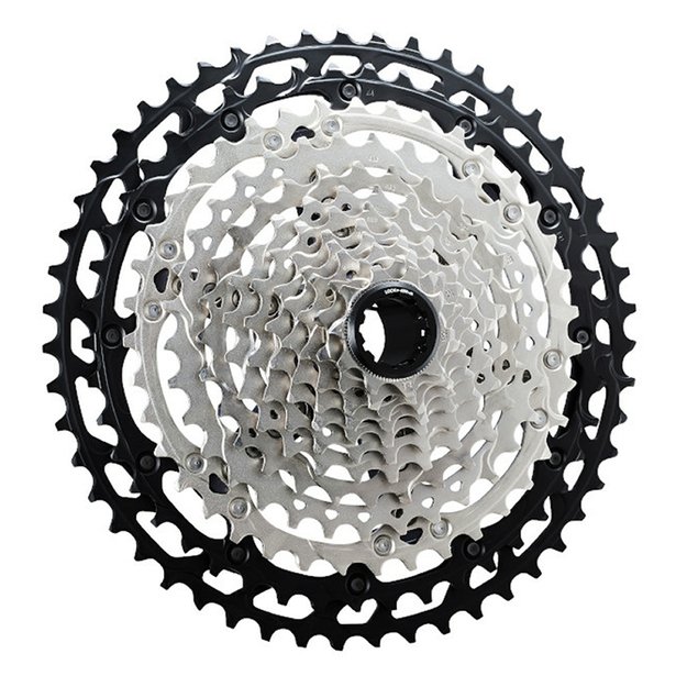 Galinis žvaigždžių blokas Shimano DEORE XT CS-M8100-12 // 12 pav. (10-45T) 2