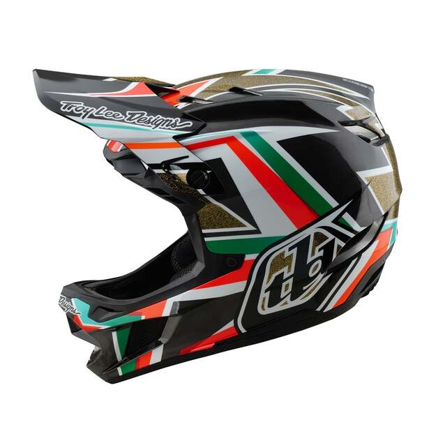 TLD HELMET D4 CARBON FRAMES BLACK / GOLD (13926200)