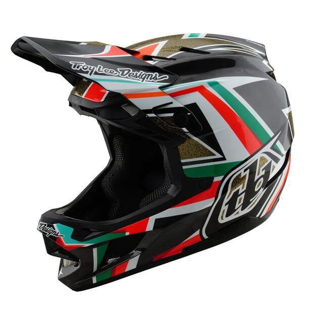 TLD HELMET D4 CARBON FRAMES BLACK / GOLD (13926200) 6