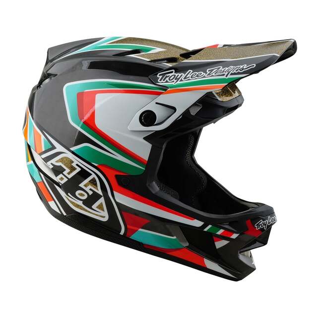 TLD HELMET D4 CARBON FRAMES BLACK / GOLD (13926200) 5