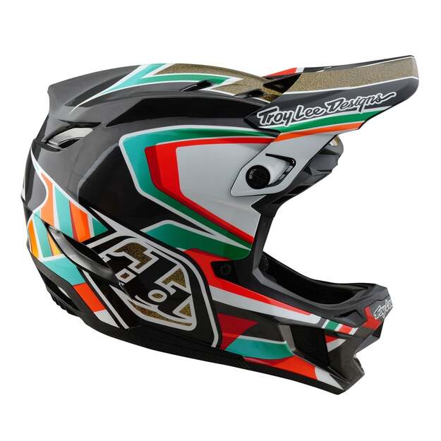 TLD HELMET D4 CARBON FRAMES BLACK / GOLD (13926200) 4