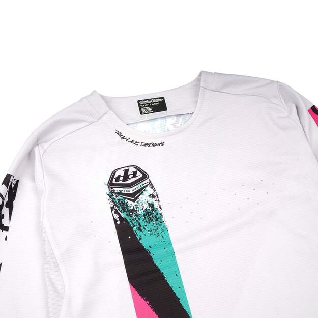TLD YOUTH LS JERSEY SPRINT FULL PULL CHALK (32403601) 3