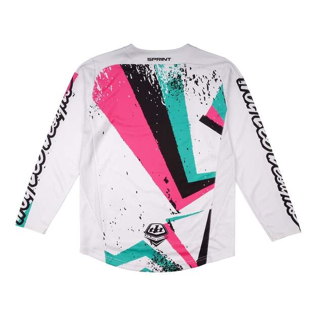 TLD YOUTH LS JERSEY SPRINT FULL PULL CHALK (32403601) 1