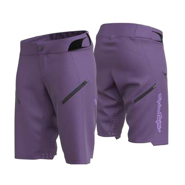 TLD WOMENS SHORTS W LINER LILIUM SOLID DEEP PURPLE (25747202)