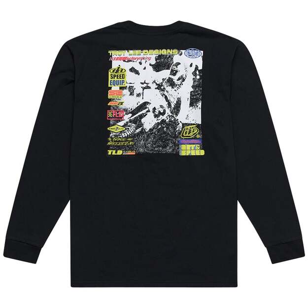 TLD LONG SLEEVE TEE OVERLOAD BLACK (72925200) 1