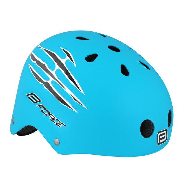 Šalmas FORCE BMX 54-58cm S-M (matinė mėlyna) 4