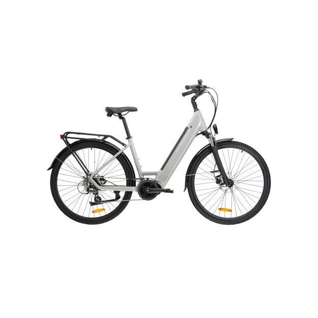 KROSS Trans Hybrid LS 2.0 561 Wh gry g elektrinis miesto dviratis (28 ) 