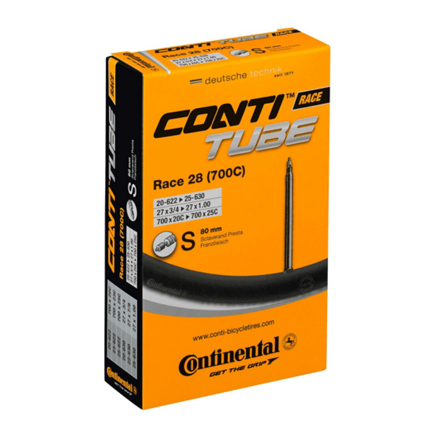 Kamera Continental RACE 28 VALVE PRESTA 80MM 18/25-622/63 