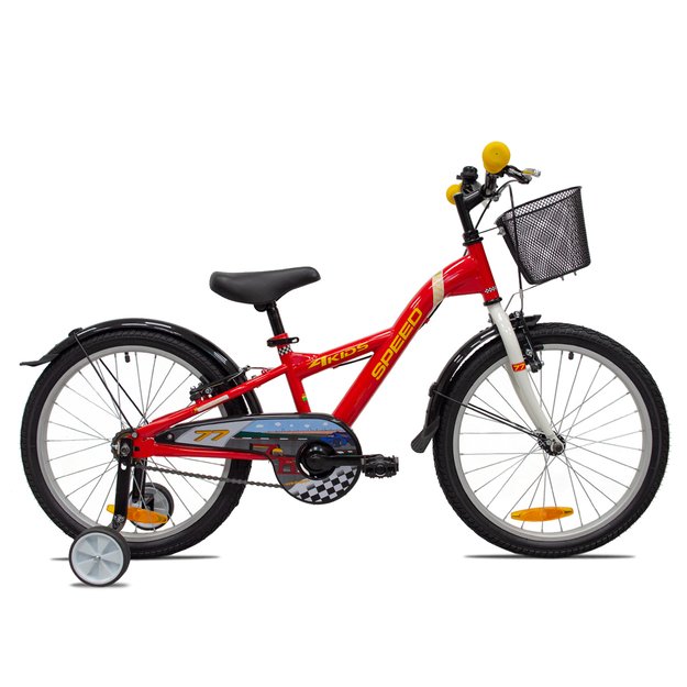 4KIDS Speed 20  // 1G, dydis 10  (25.5 cm) (raudona)