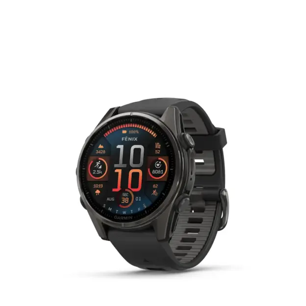 Išmanusis laikrodis Garmin Fenix® 8 Amoled | 43mm | Carbon Gray - Black
