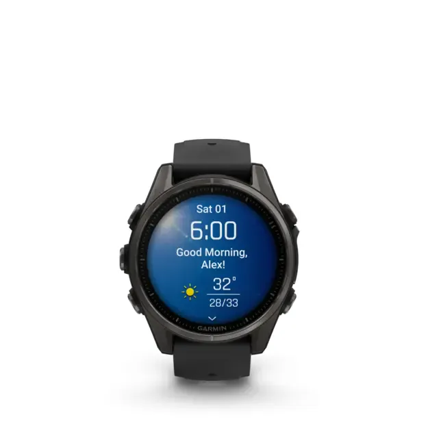 Išmanusis laikrodis Garmin Fenix® 8 Amoled | 43mm | Carbon Gray - Black 5