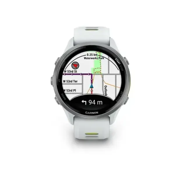 Išmanusis laikrodis Garmin Forerunner® 970 | Titanium with Whitestone 1