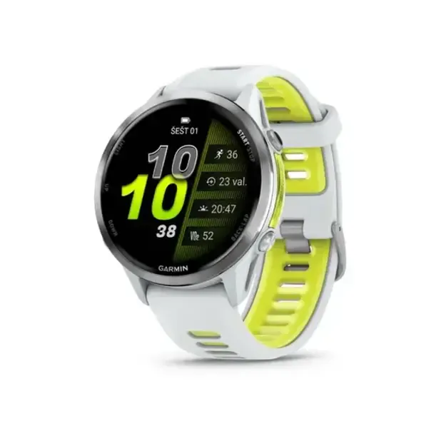 Išmanusis laikrodis Garmin Forerunner® 970 | Titanium with Whitestone