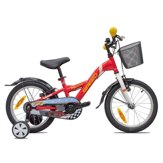 4KIDS Speed 16  // 1G, dydis 9.5  (24 cm) (raudona)