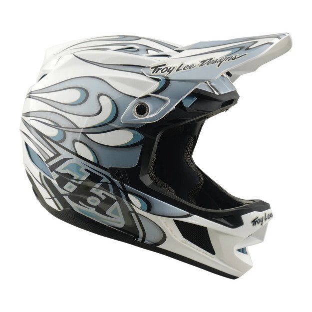 TLD HELMET D4 COMPOSITE MIPS TORCHED WHITE / SILVER (14021200) 6