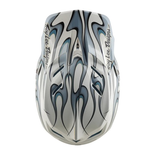 TLD HELMET D4 COMPOSITE MIPS TORCHED WHITE / SILVER (14021200) 7