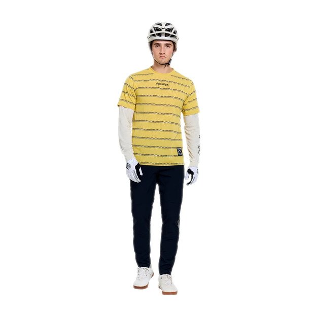 TLD LONG SLEEVE JERSEY SKYLINE FAKIE RIDE TEE STRIPE BUTTER (33226000) 4