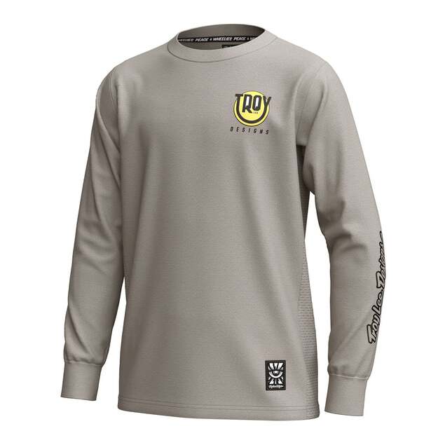 TLD LONG SLEEVE JERSEY YOUTH SKYLINE RIDE TEE HAPPY PUMICE (38506200)