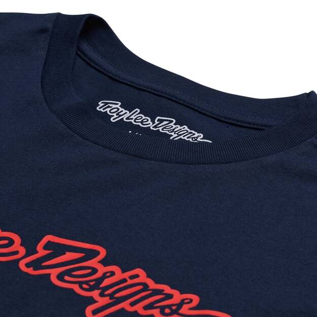 TLD LONG SLEEVE TEE SIGNATURE NAVY (72991703) 3