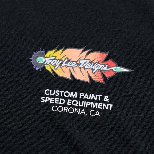 TLD YOUTH SHORT SLEEVE TEE FEATHERS BLACK / BLACK (72457102) 2