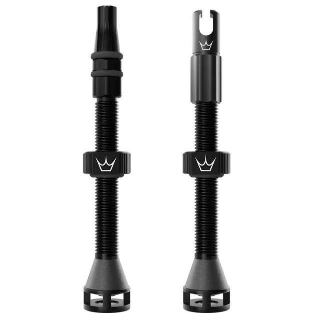 PEATY S BEZDU&Scaron;OV&Eacute; VENTILKY HOLESHOT FAST FLOW 60MM BLACK (PTV-HFF-60-BLK-12)