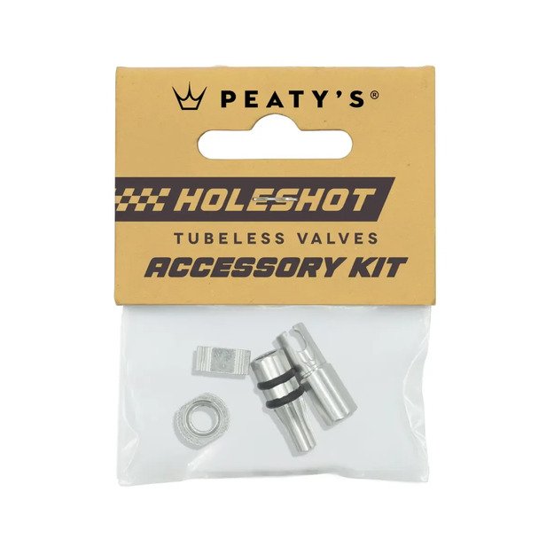 PEATY S PŘ&Iacute;SLU&Scaron;ENSTV&Iacute; K BEZDU&Scaron;OV&Yacute;M VENTILKŮM HOLESHOT FAST FLOW SILVER (PTV-HFF-ACCS-SIL-12)