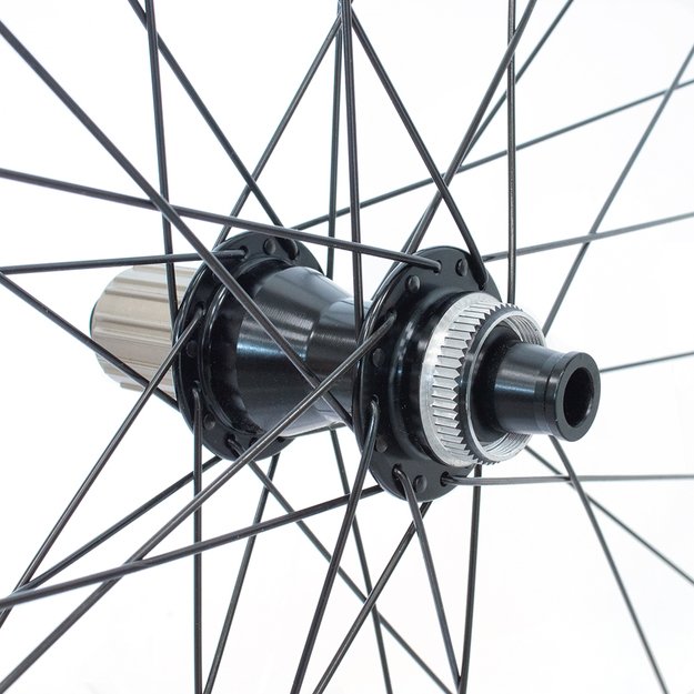 Galinis ratas DT SWISS R470db 28/29  // diskiniams Center-Lock, 32H, kasetė, Thru-Axle, be kniedžių, aliuminis 1