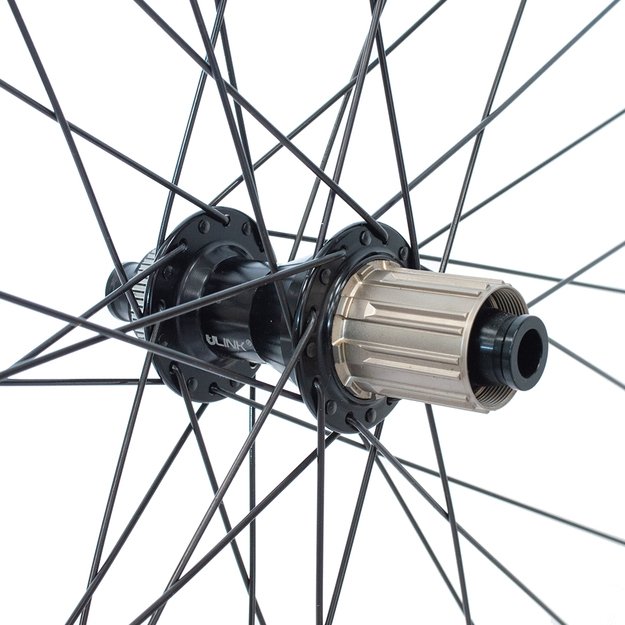 Galinis ratas DT SWISS R470db 28/29  // diskiniams Center-Lock, 32H, kasetė, Thru-Axle, be kniedžių, aliuminis 2