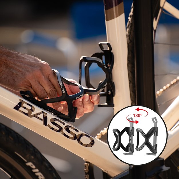 Gertuvės laikiklis ELITE Ambo Sidecage (juoda) 1