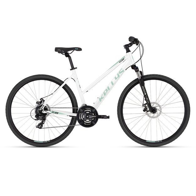 KELLYS Clea 70 28  // 27G, dydis 19  (48 cm) (balta)