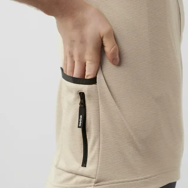 GripGrab EXPLR Merinotech vyriški marškinėliai | Black