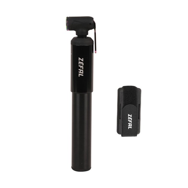 Rankinė pompa Z&eacute;fal Mt. Mini Pump // 58 PSI / 4 bar, su &scaron;langute AV / FV, aliuminė