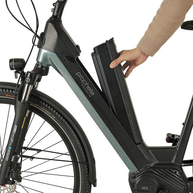 Elektrinis Prophete Geniesser 4.0 28  // N7, dydis 19  (48 cm) (juoda/žalia)