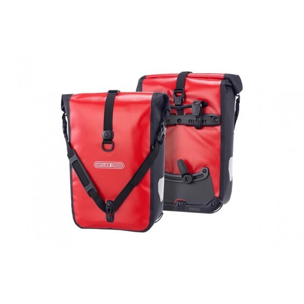 Krepšių komplektas Ortlieb Sport-Roller Red - Black (2x 14,5L) QL2.1