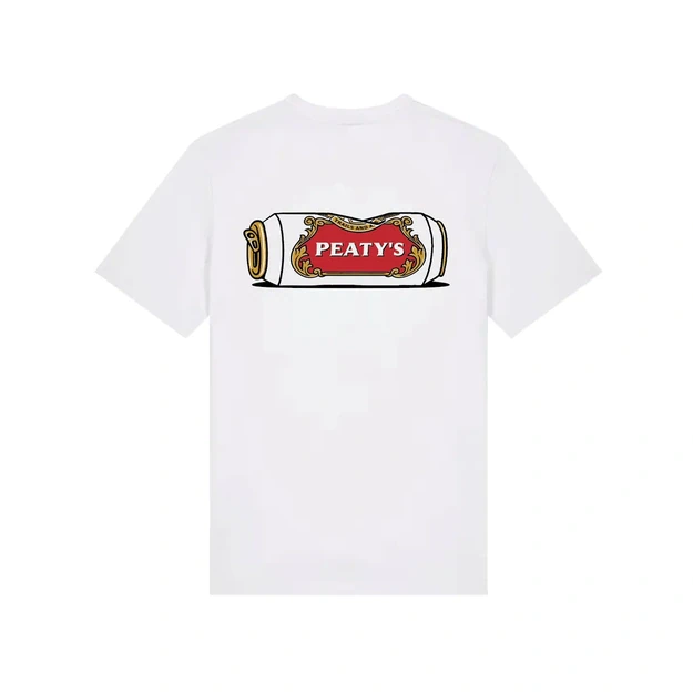PEATY S PUBWEAR SHORT SLEEVE TEE - RACE FUEL / WHITE (PPW-26-TEE-FUEL-WHT)