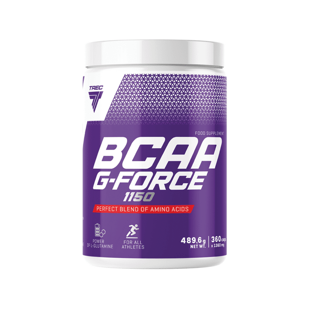 Aminorūg&scaron;čių kompleksas TREC BCAA G-FORCE 1150 360 kapsulių