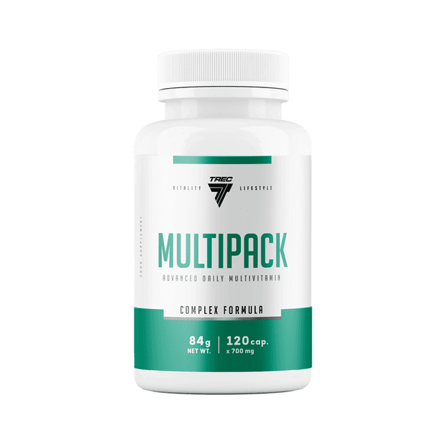 Mineralų kompleksas TREC MULTIPACK 120 kapsulių