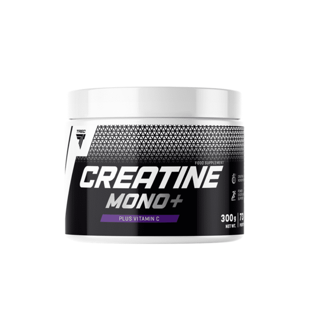 Kreatino kompleksas TREC CREATINE MONO+ 300g, žaliųjų obuolių skonio