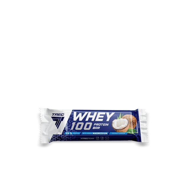 Trec proteino batonėlis Whey 100 kokoso skonio
