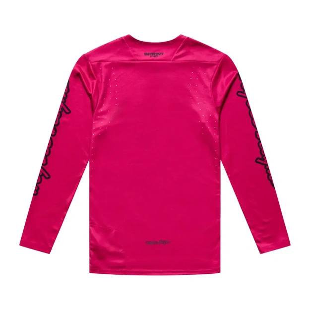 TLD MENS LONG SLEEVE JERSEY SPRINT PRO MONO FUCHSIA (31302702)