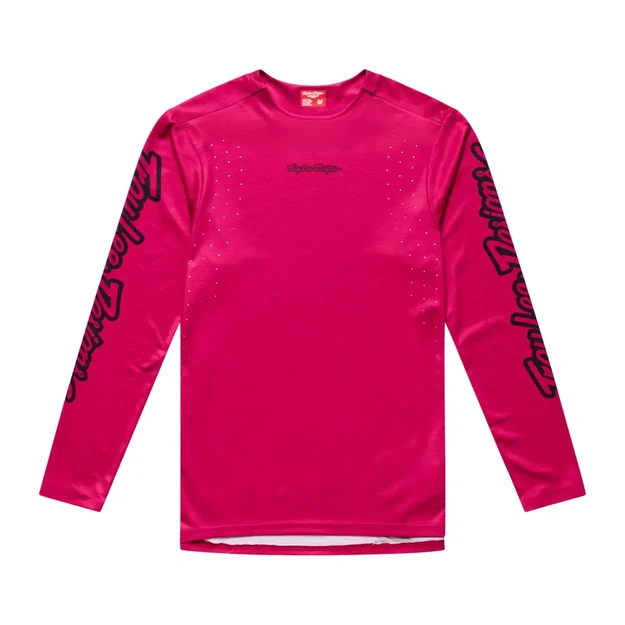 TLD MENS LONG SLEEVE JERSEY SPRINT PRO MONO FUCHSIA (31302702)