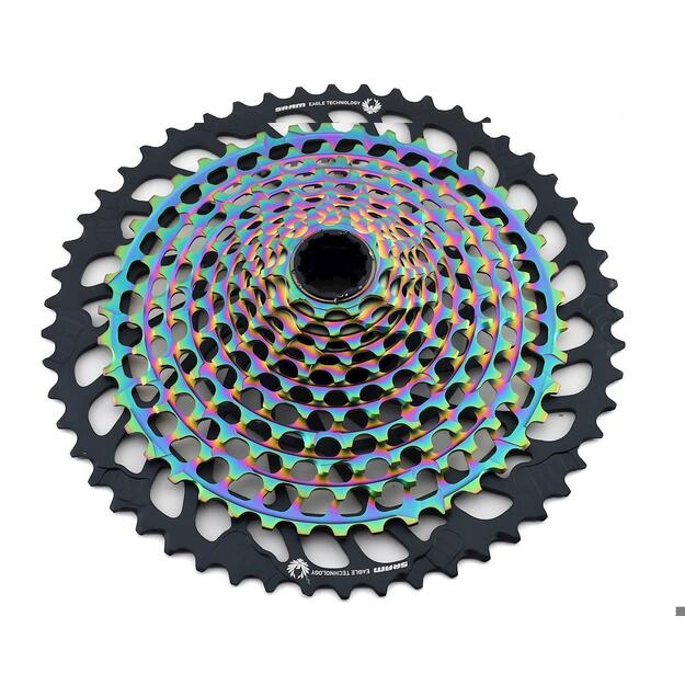 Galinis žvaigždžių blokas SRAM XG-1299 EAGLE GX 10-52T Rainbow