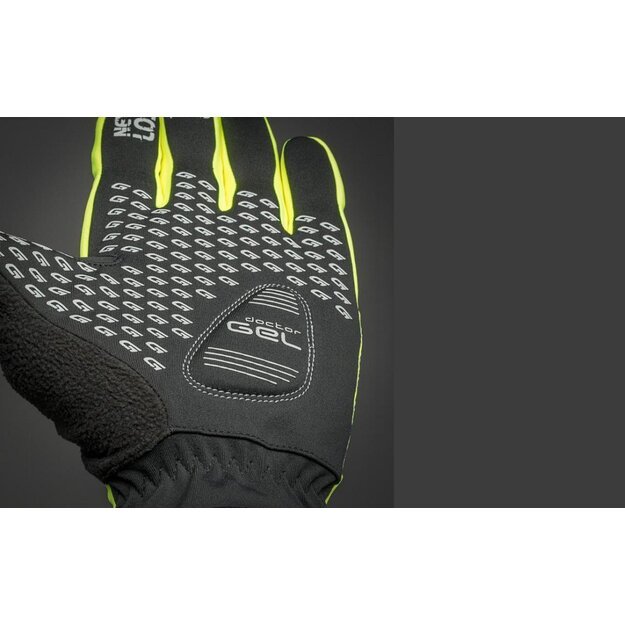 GripGrab žieminės pirštinės Ride Hi-Vis Waterproof M 1