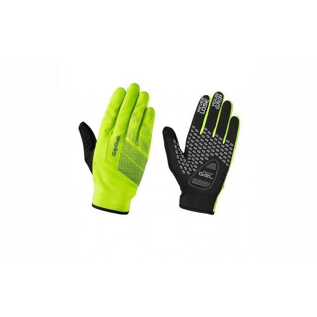 GripGrab ilgos pirštinės Ride Hi-Vis Windproof Midseason L