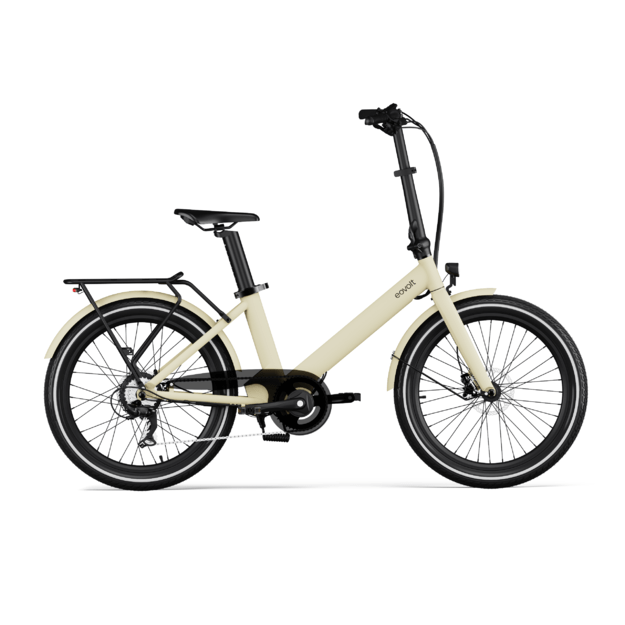 Sulankstomas elektrinis dviratis Eovolt Evening  24" V1 (smėlio spalvos)